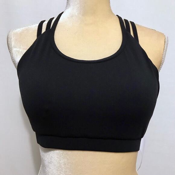 Fabletics NWT Black Sports Bra Women Various - Picture 2 of 11